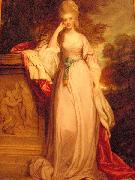 Sir Joshua Reynolds Portrait of Anne Montgomery  wife of 1st Marquess Townshend oil painting on canvas